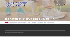 Desktop Screenshot of americasfootcenter.com